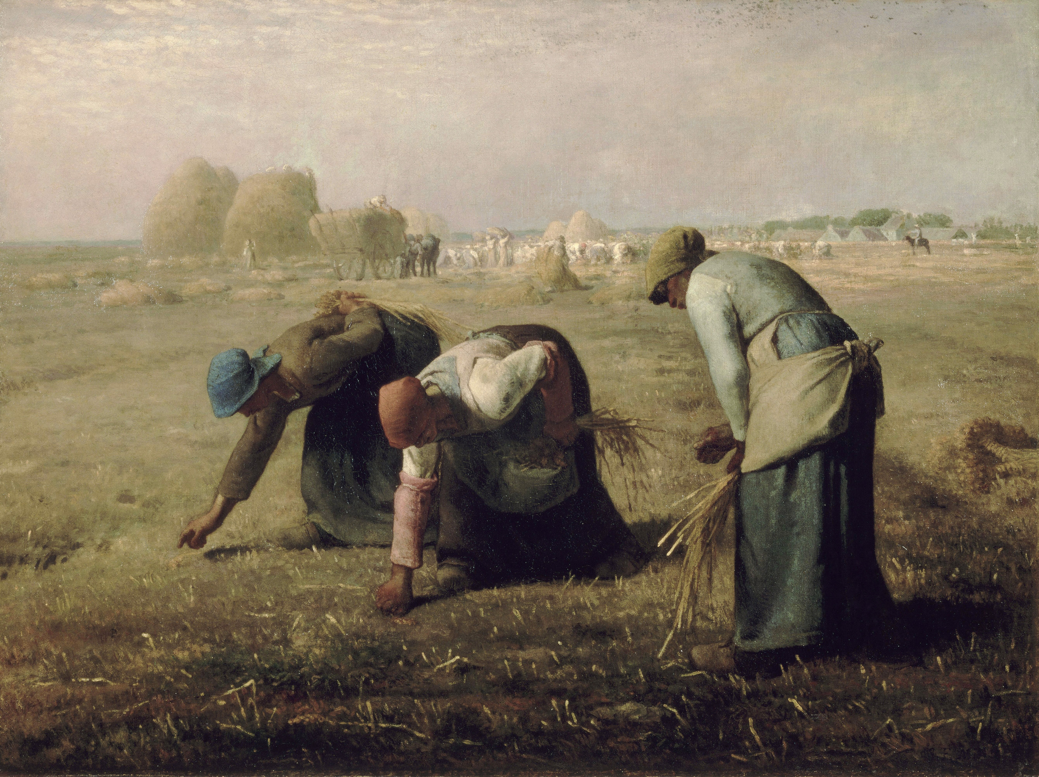 Jean-francois-millet-the-gleaners-1857