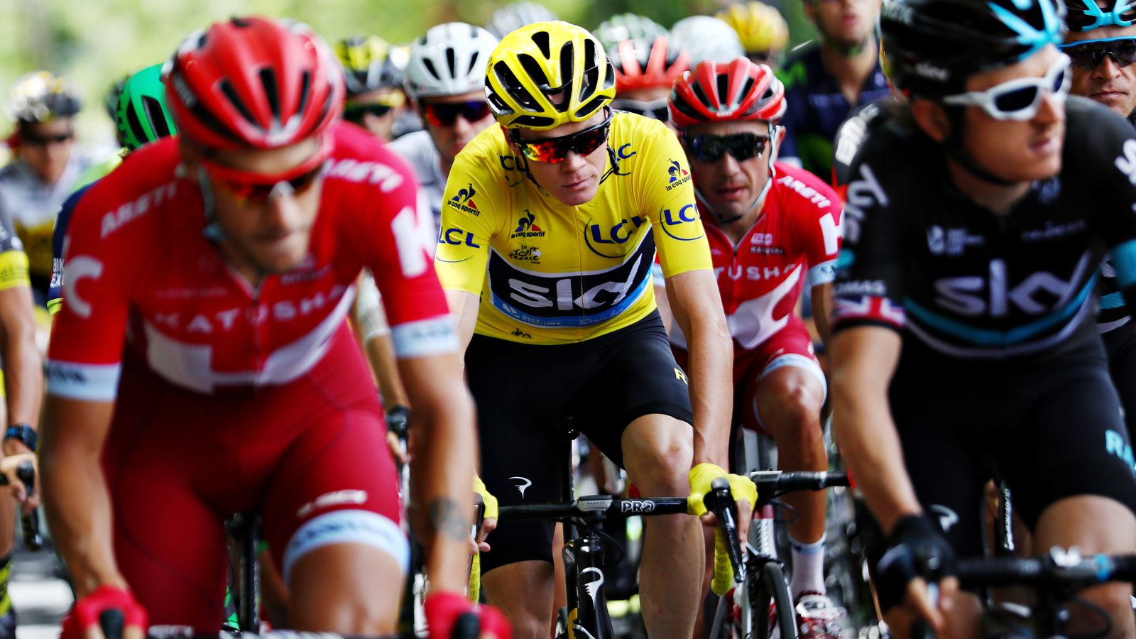 Tour de France standings 2016: Where the yellow jersey stands after Chris Froome's crash on Mont Ventoux