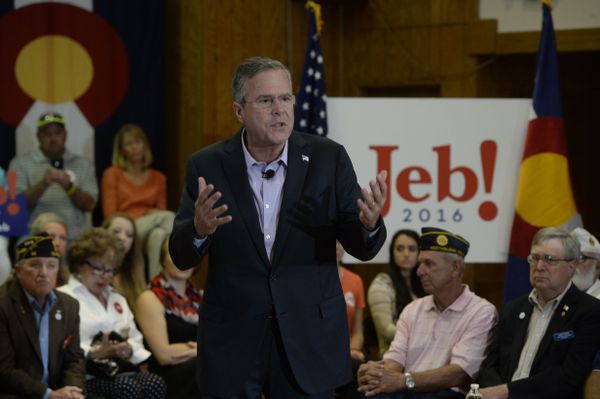 Bush campaigning in Colorado, of all states, on Tuesday.