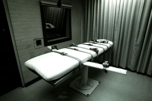 A death chamber in Texas.