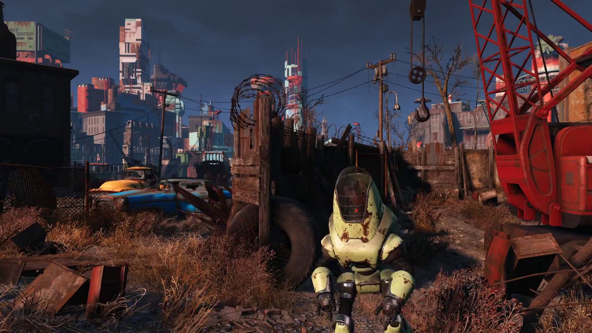 Fallout 4 damaged protectron