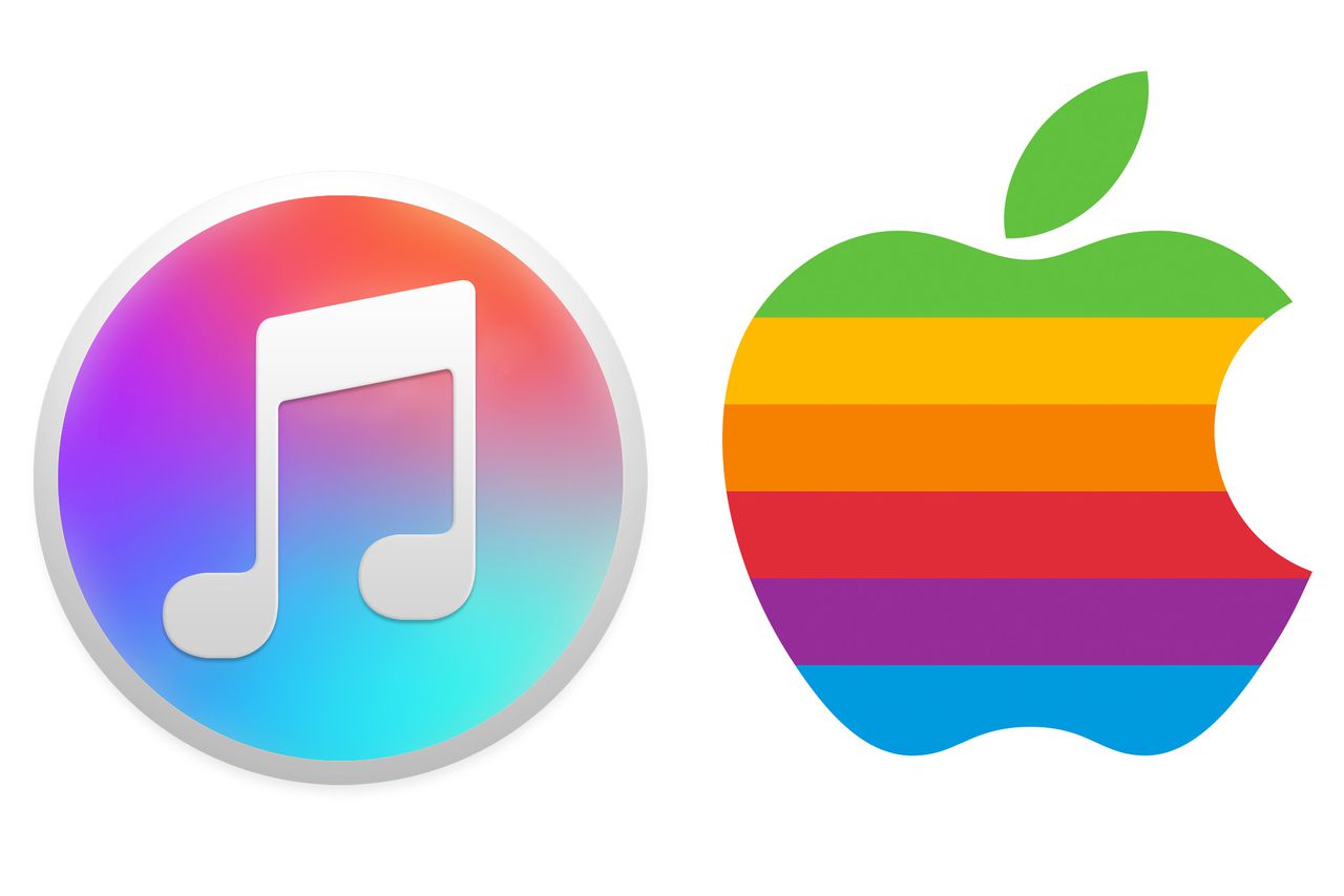 The new iTunes icon is a throwback to Apple's classic logo | The Verge
