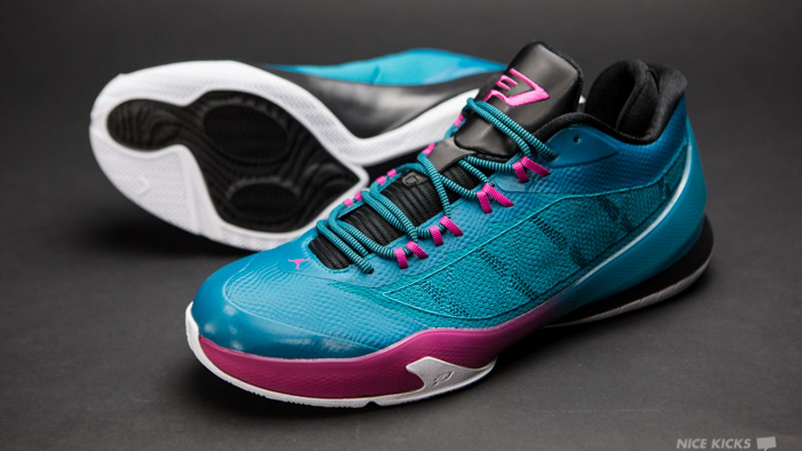 Embracing the teal and pink of Chris Paul's new signature