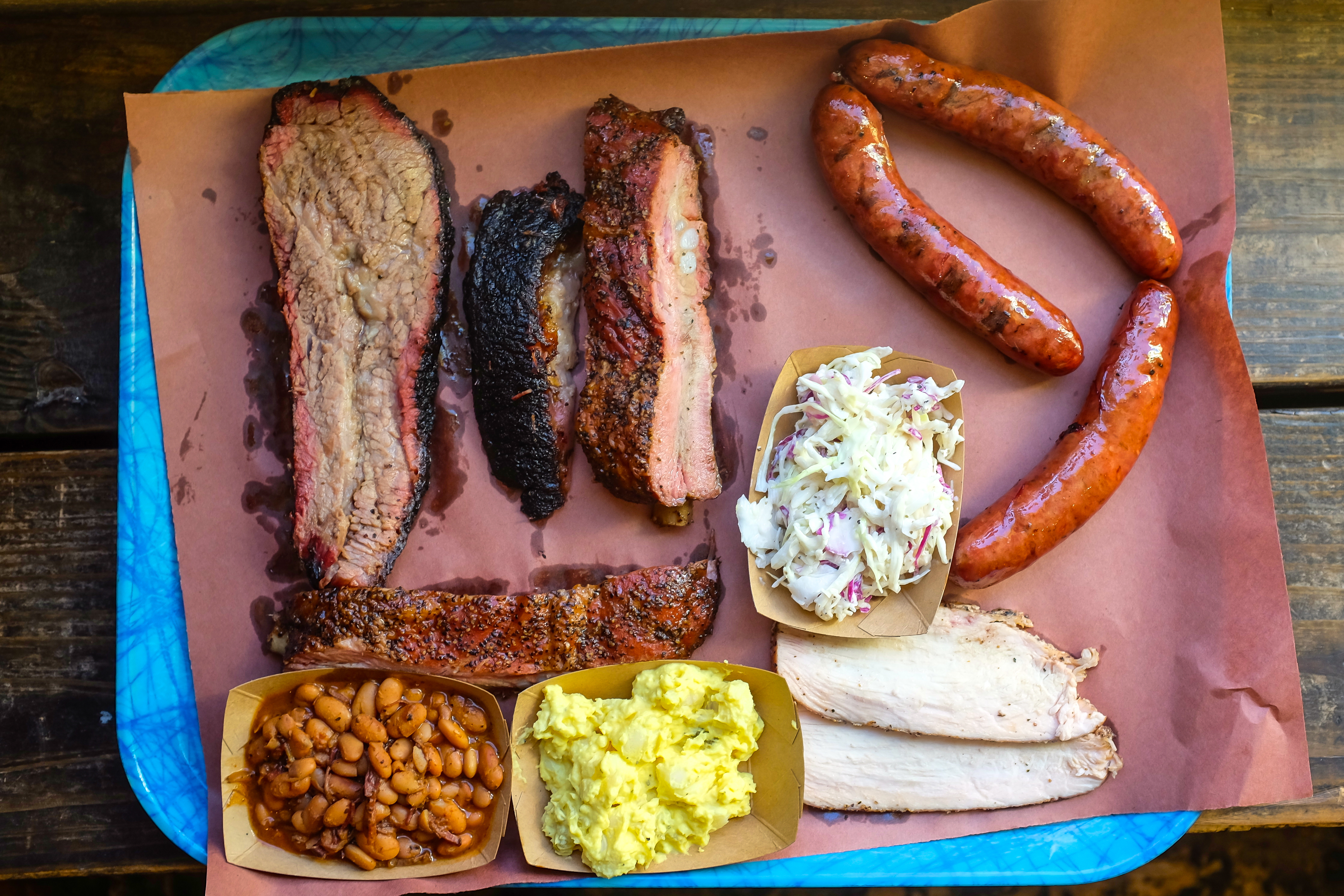 Franklin’s Barbecue in Austin.  |Bill Addison/Eater.com