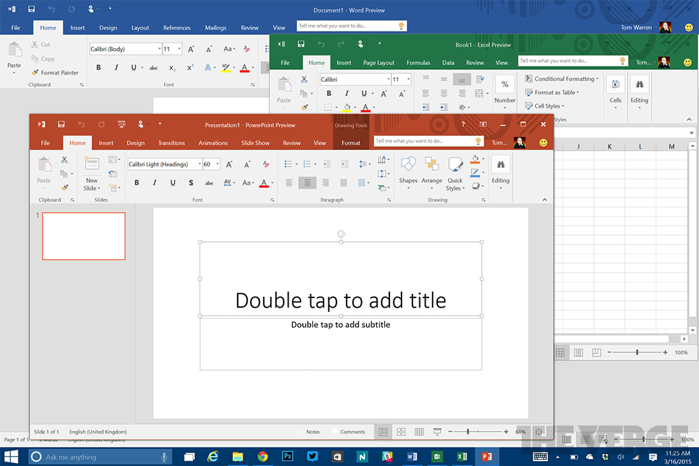 Office 2016 for Windows desktop