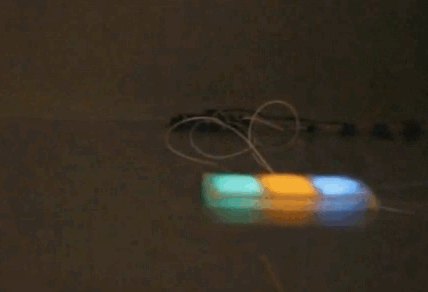 Soft Robot Light Panel GIF